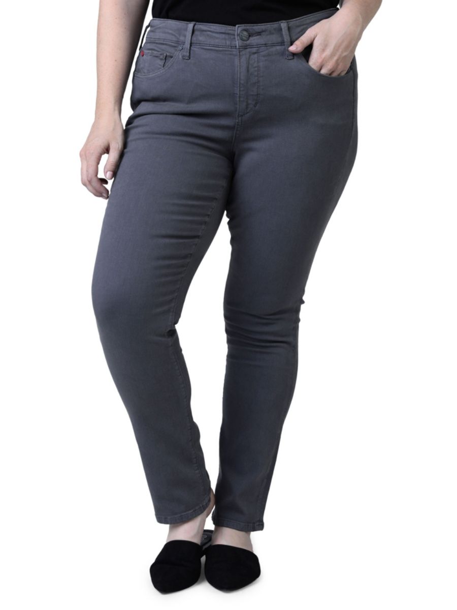 

Узкие джинсы Plus Andy с высокой талией Slink Jeans Plus, цвет Andy