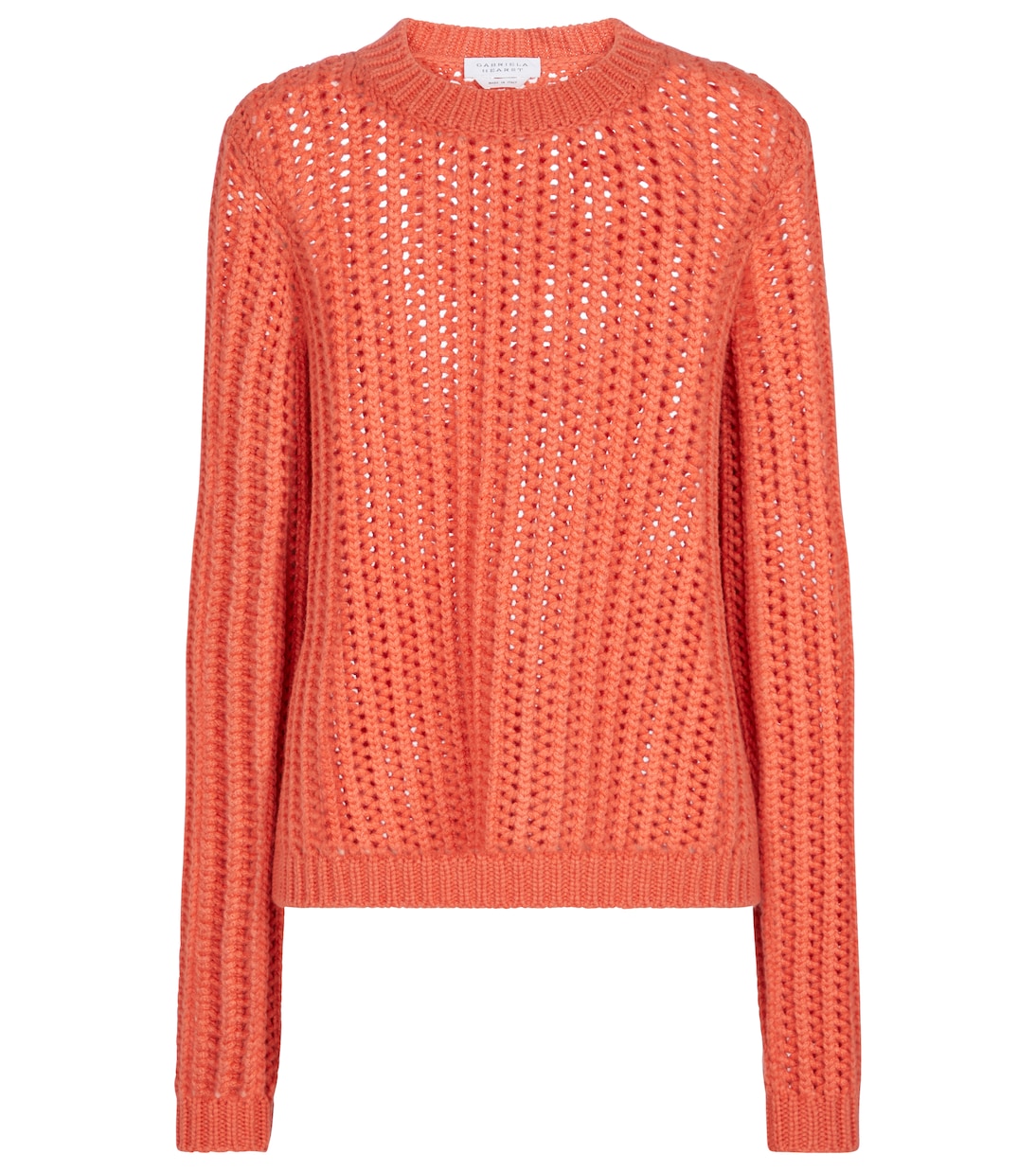 

Кашемировый свитер Philippe букле вязки Gabriela Hearst, Tonic Orange