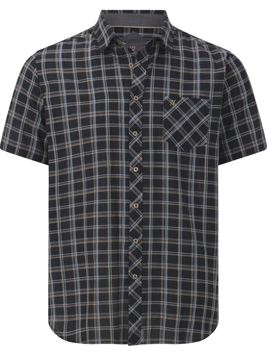 

Рубашка на пуговицах Comfort fit Jan Vanderstorm, черный