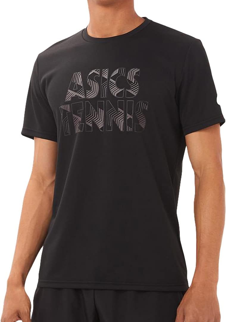 

Мужская теннисная футболка ASICS с коротким рукавом 2041A205, черный