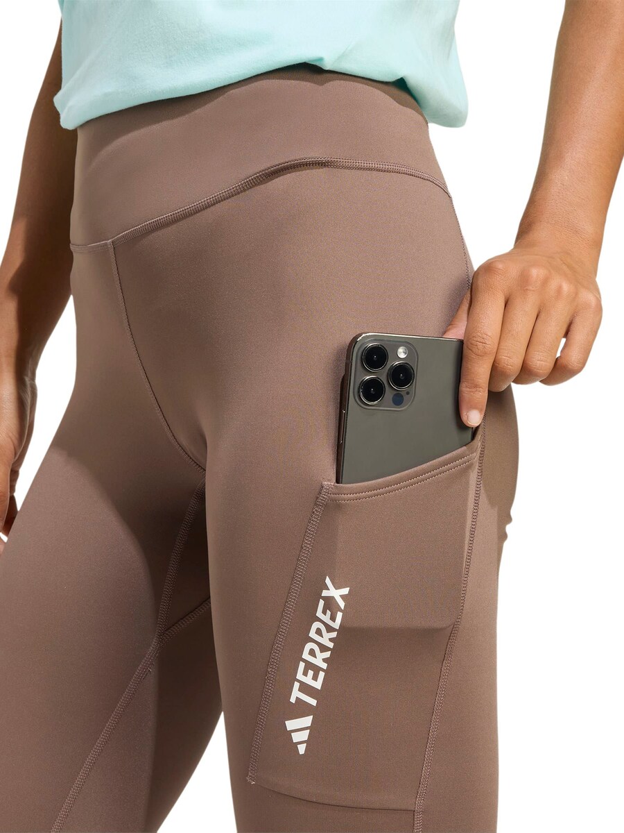Узкие брюки для активного отдыха ADIDAS TERREX MT, цвет Brocade — фото 3