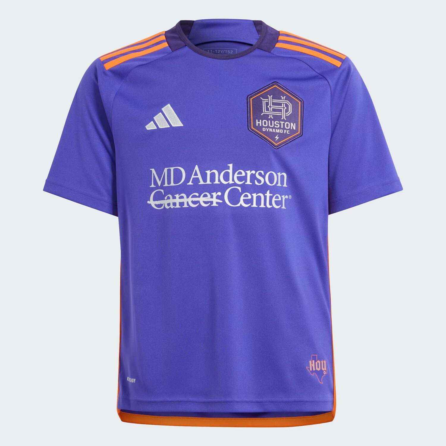 

Хьюстон Динамо 24/25 выездная майка детская Adidas, цвет Energy Ink
