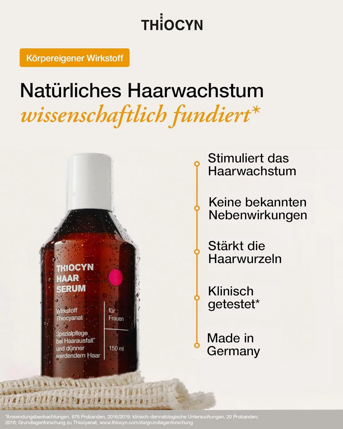 Сыворотка для волос Thiocyn против выпадения для женщин Thiocyn — фото 2
