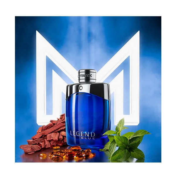 Парфюмированная вода для мужчин Legend Blue Montblanc, 50 ml — фото 2