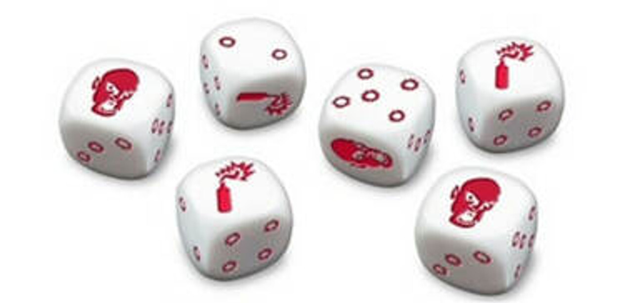 

Аксессуары Zombicide: Dice - White