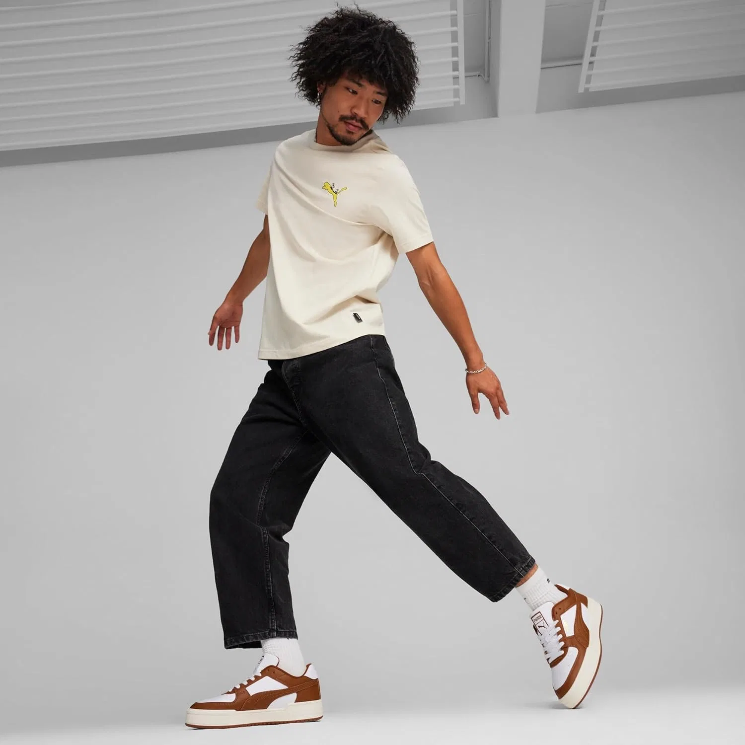Кроссовки Puma Basket Classic из лакированной кожи, White — фото 2