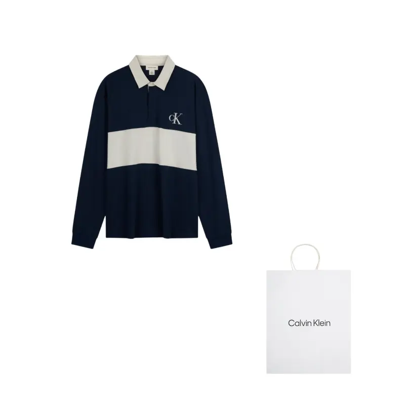 

Мужская поло Calvin Klein, синий