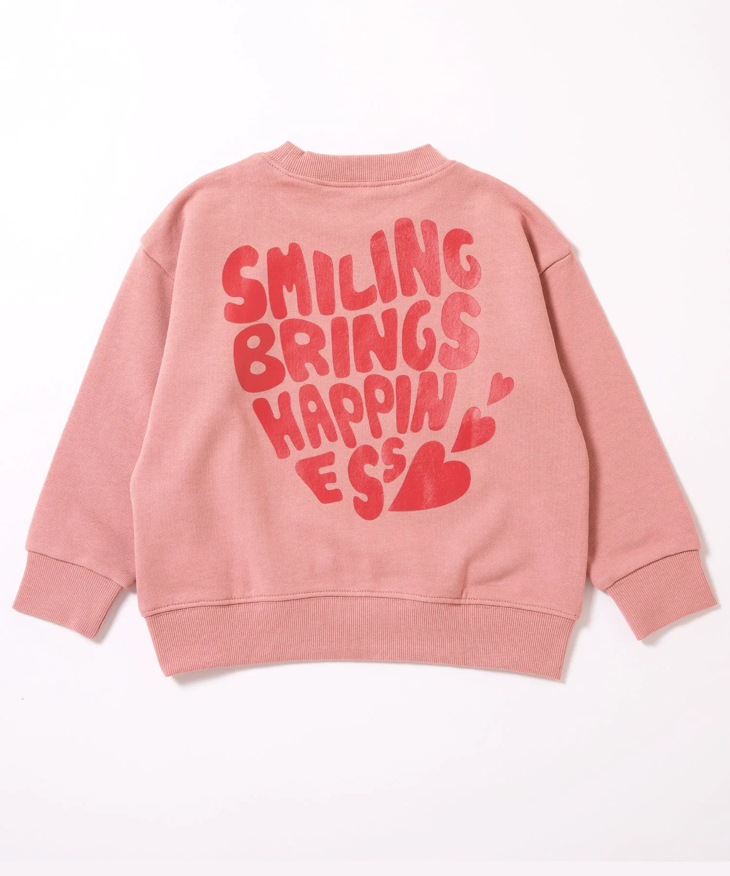 Толстовка с принтом Ever Closet, Pinkish-gray (heart logo) — фото 3