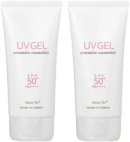 Солнцезащитный гель Evermere Moisttech UV Gel SPF50+ PA++++ 70 мл, набор из 2 шт