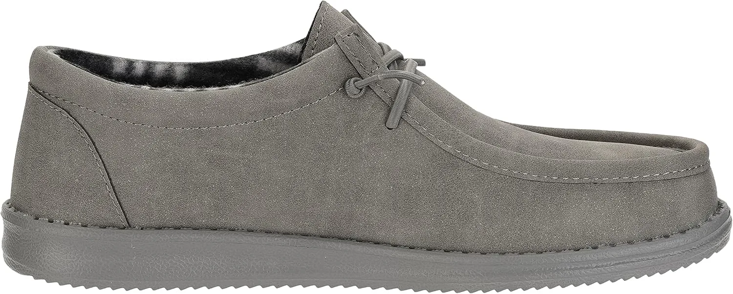 

Мужские слипоны WHITIN Easy Breezy | Стелька с пенополиуретановым наполнителем | Ультралегкая гибкая подошва, темно-серый