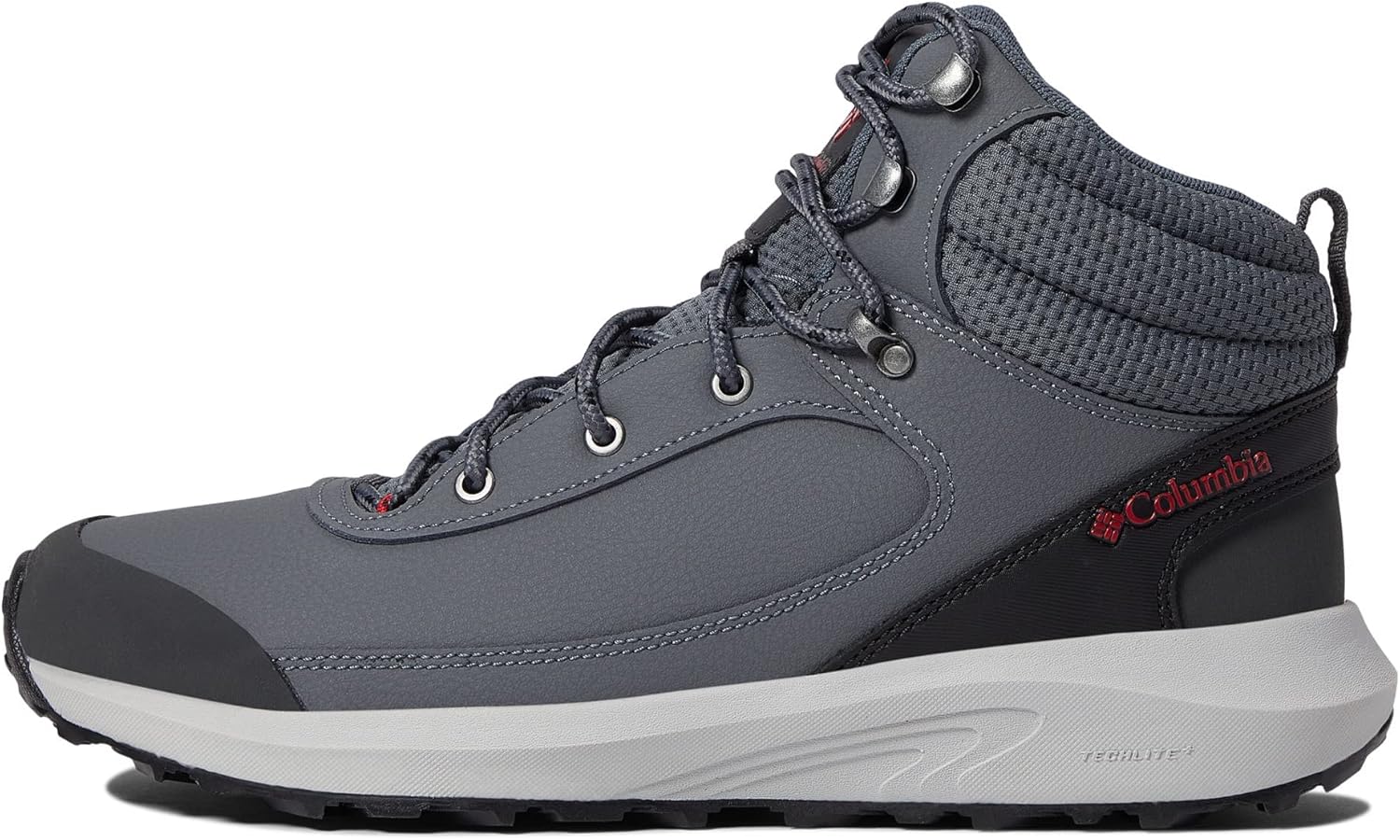Мужские ботинки Columbia Trailstorm Peak Mid, графитовый/красный