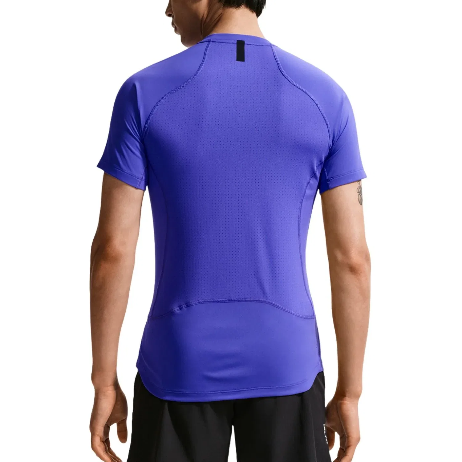 Футболка Nike Pro Training Dri-FIT 'Persian Violet Black' HV0410-510, фиолетовый — фото 2