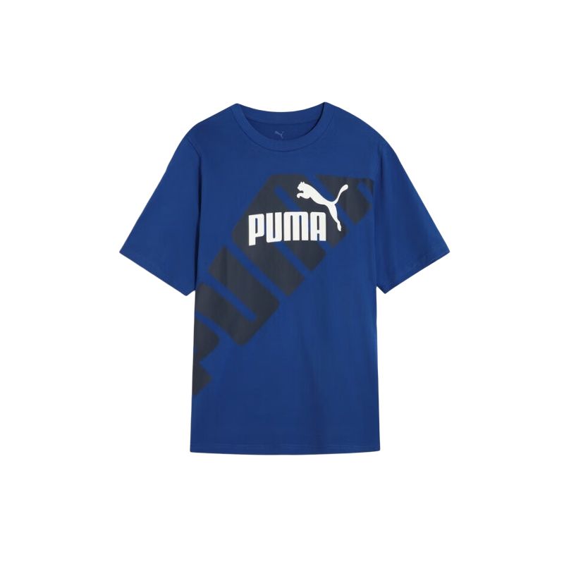 

PUMA Футболка Power Graphic мужская blue glaze, Синий, PUMA Футболка Power Graphic мужская blue glaze