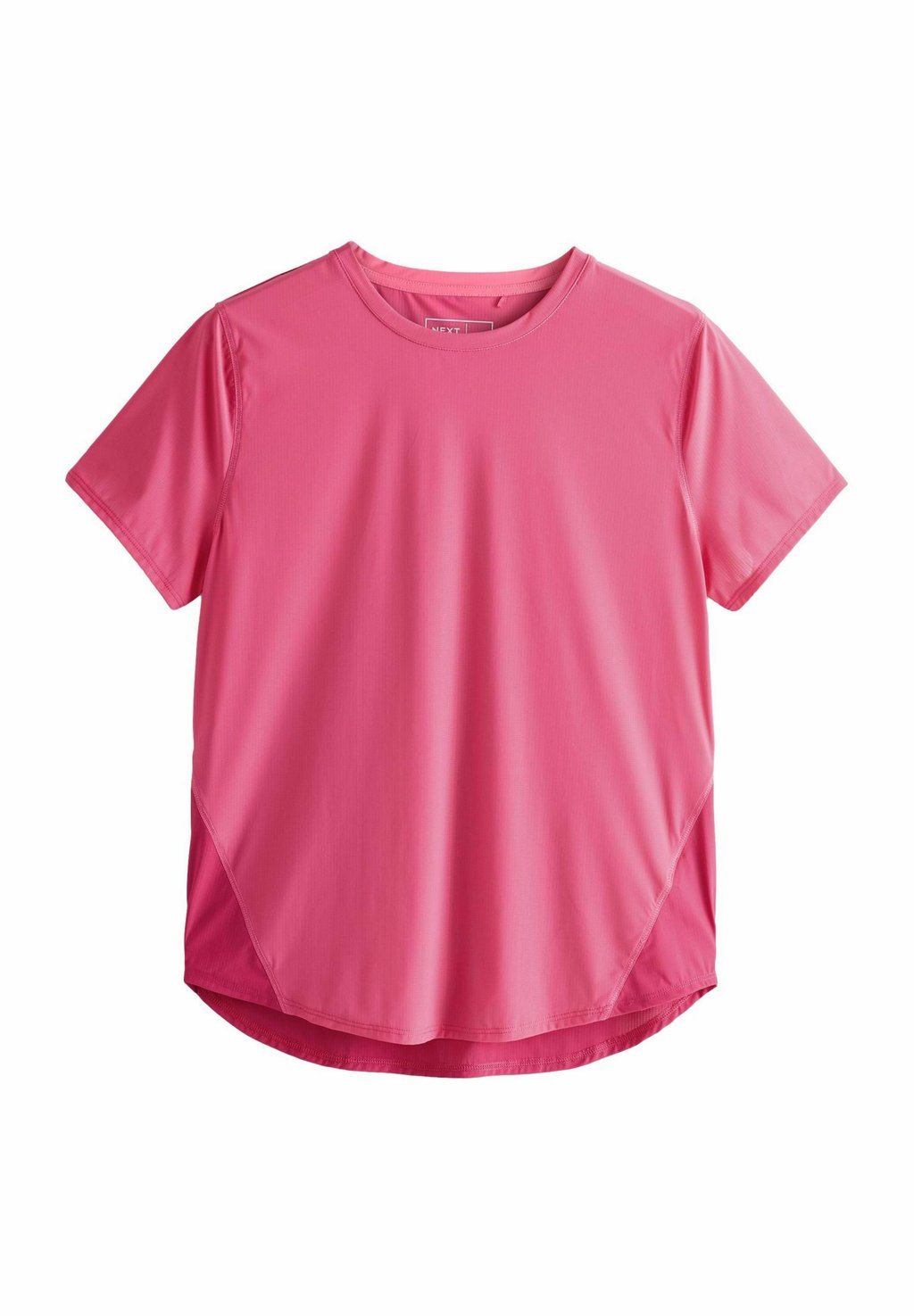 

Футболка с принтом REGULAR FIT-ACTIVE LIGHTWEIGHT SHORT SLEEVE RUNNING WITH REFLECTIVE TAPING Next, розовый