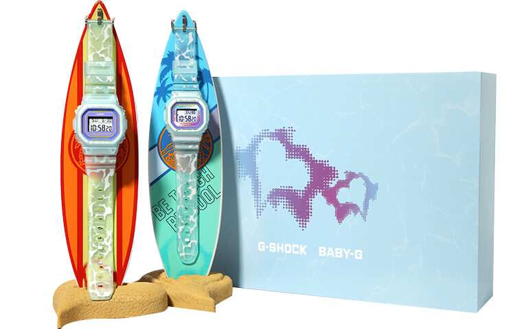 

Часы CASIO унисекс G-SHOCK и BABY-G, Синий