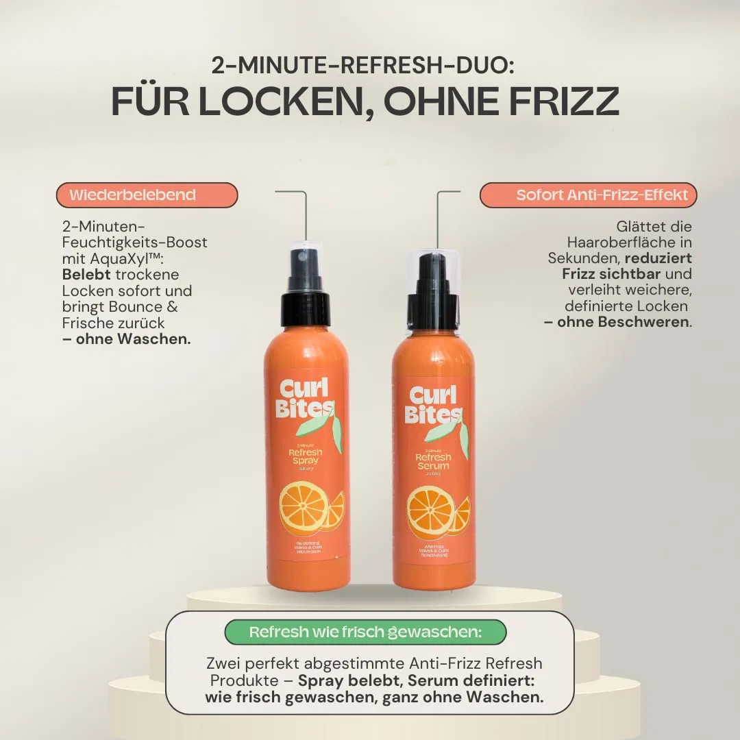 Набор для мгновенного освежения локонов «2 Minute Refresh Duo» от Curl Bites Curl Bites — фото 4