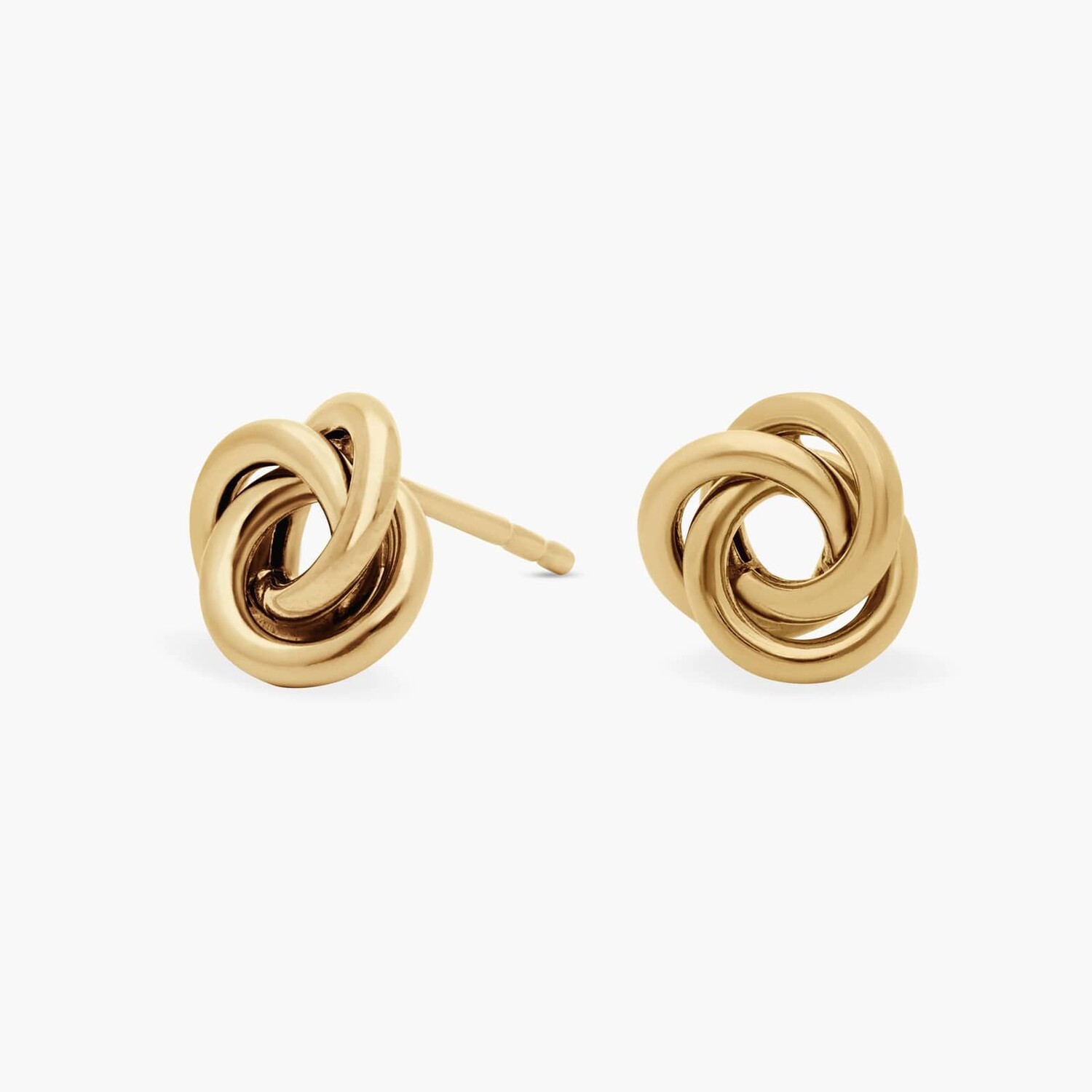 

Миниатюрные серьги Love Knot из 14-каратного желтого золота Blue Nile