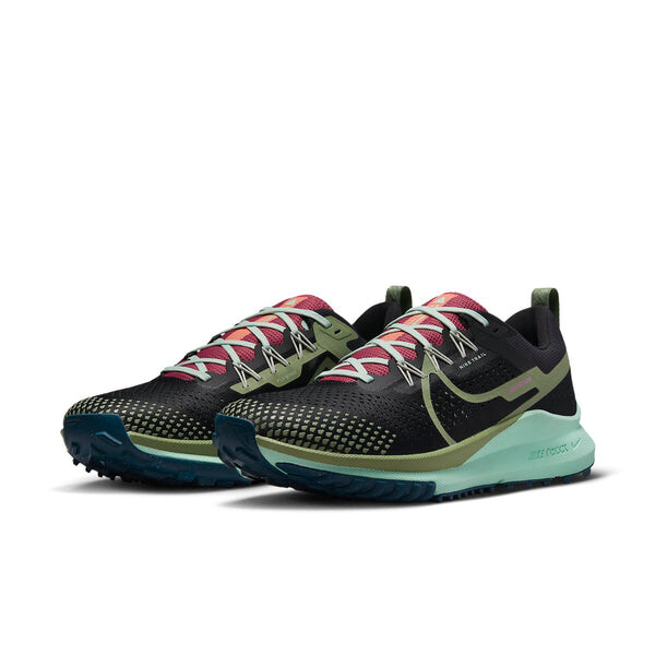 Кроссовки react pegasus trail 4 Nike, черный — фото 3