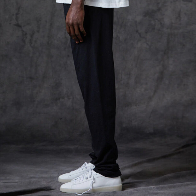 FW20 Трикотажные спортивные штаны унисекс черного цвета Fear Of God Essentials, черный — фото 4