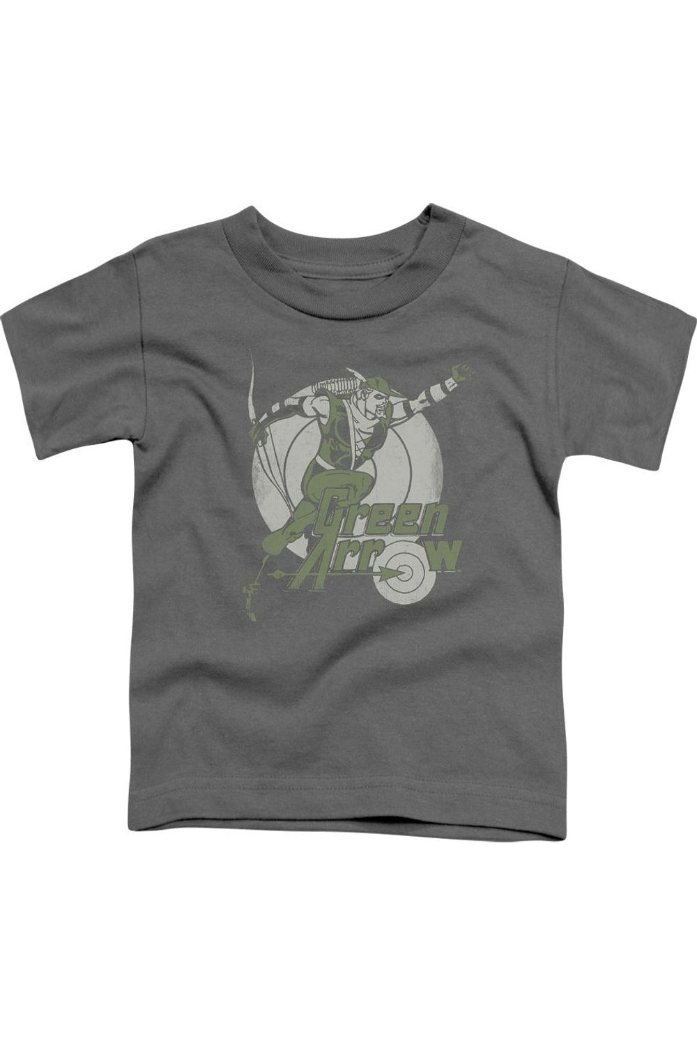 

Футболка с коротким рукавом DC Comics Right On Target для малышей Gildan, Charcoal