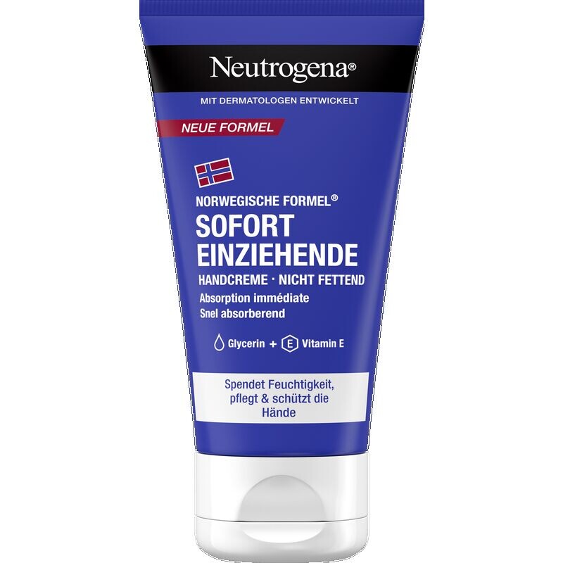 

Мгновенно впитывающийся крем для рук Neutrogena, 75 ml