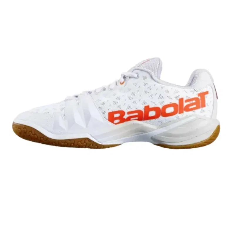 Мужские кроссовки для бадминтона «Shadow Tour M» от Babolat, White/Gray — фото 2