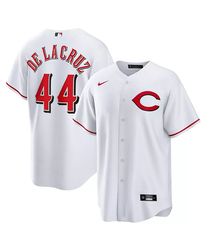 

Мужская футболка Elly De La Cruz White Cincinnati Reds Alternate 2 Replica 2.0 Player Jersey Nike