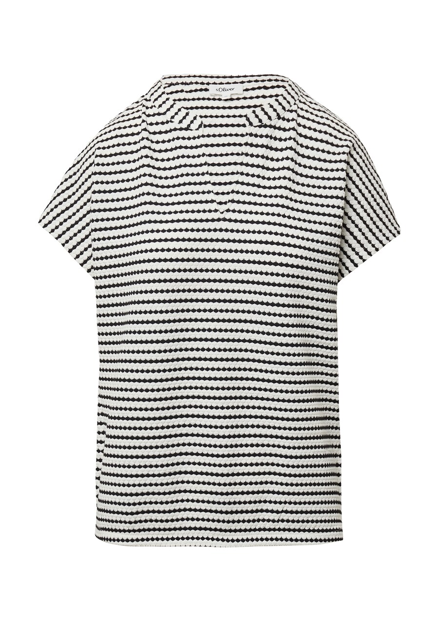 

Рубашка s.Oliver, цвет Light beige/Black