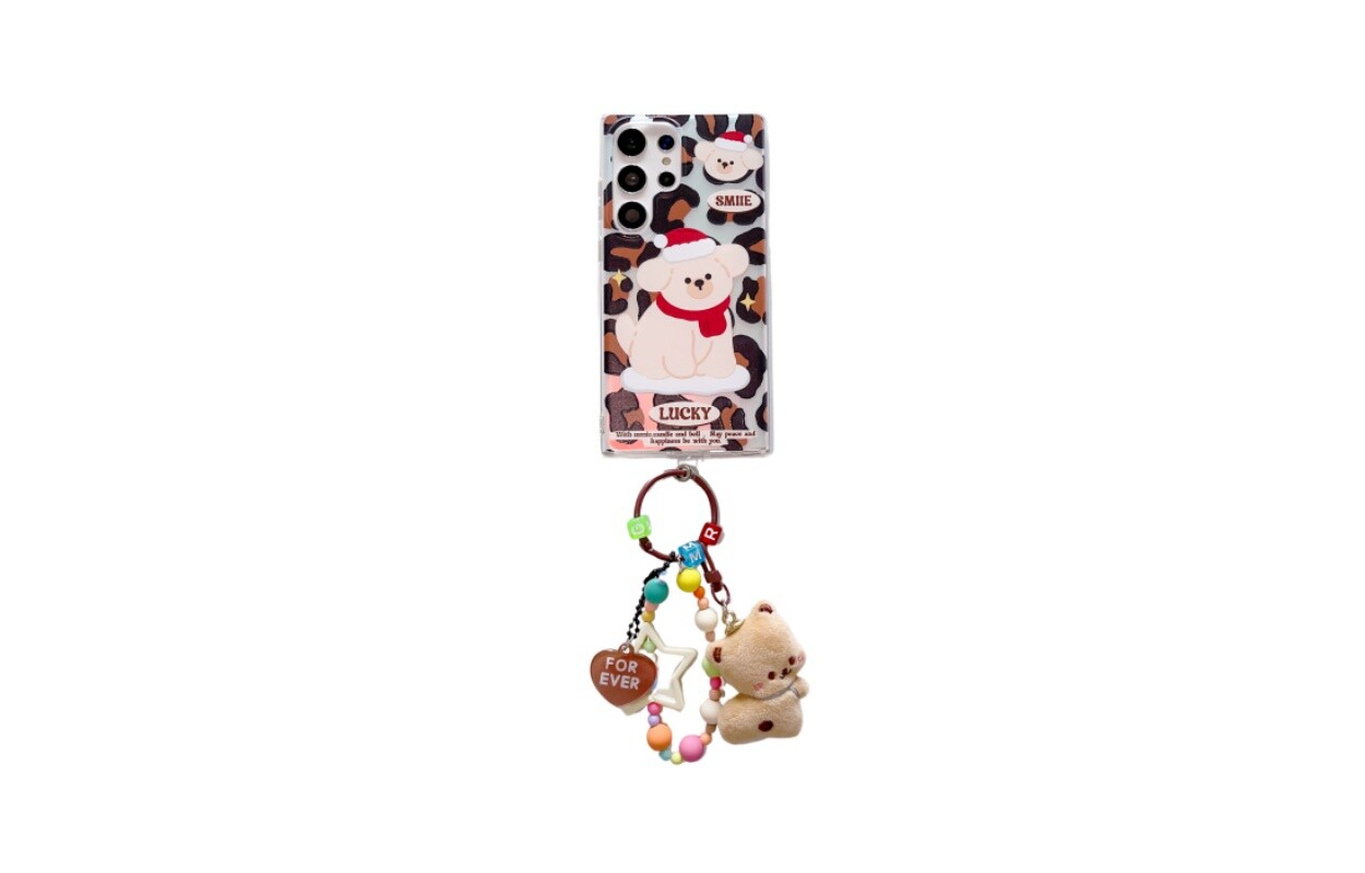 

Sugibugi чехол для телефона, Plaid bear with bracelet