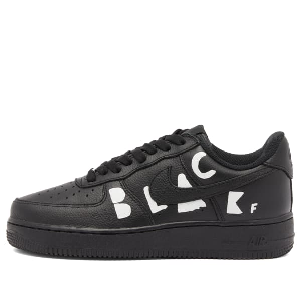 

Кроссовки cdg x nike air force 1 low retro sp Comme Des Garçons Black, черный