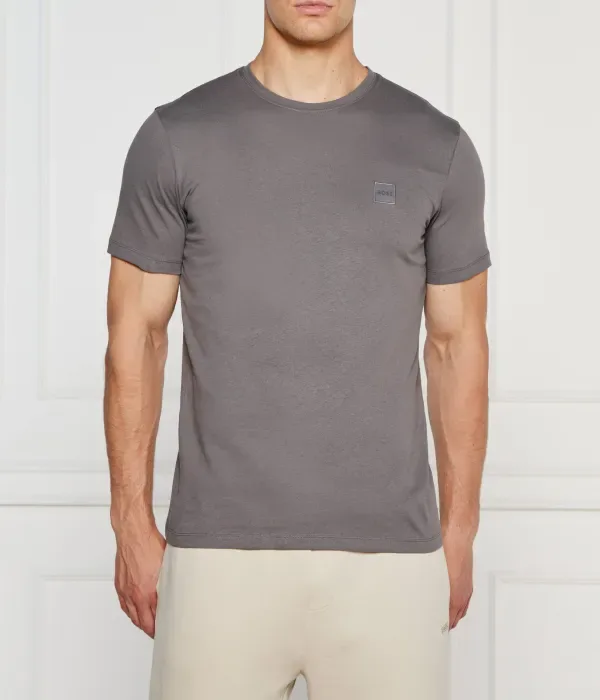 Истории о футболках relaxed fit Boss Orange, пепельно-серый