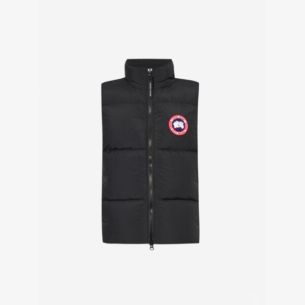 

Стеганый жилет-пуховик Lawrence Canada Goose, черный