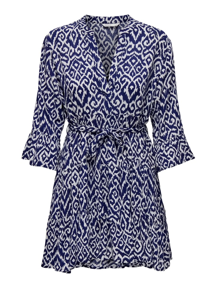 

Короткое платье ONLY, цвет minikleid 'clemmentine life' blau