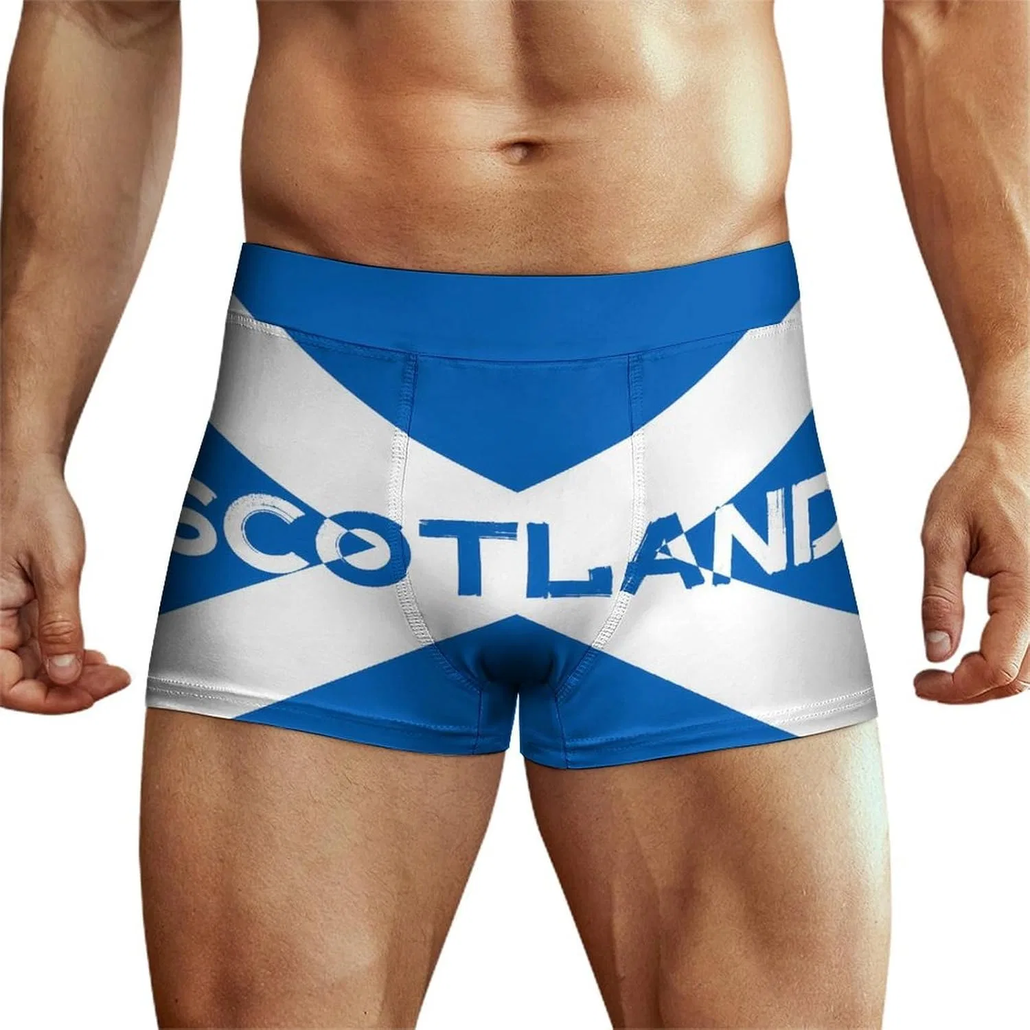 Боксеры с принтом Scotland, Style