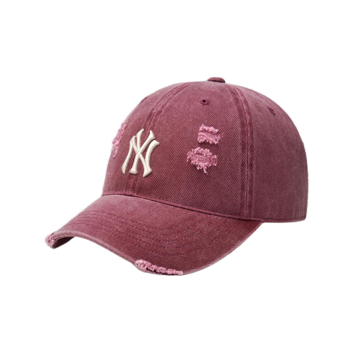 

MLB Хлопковая бейсболка унисекс бордового цвета, Burgundy