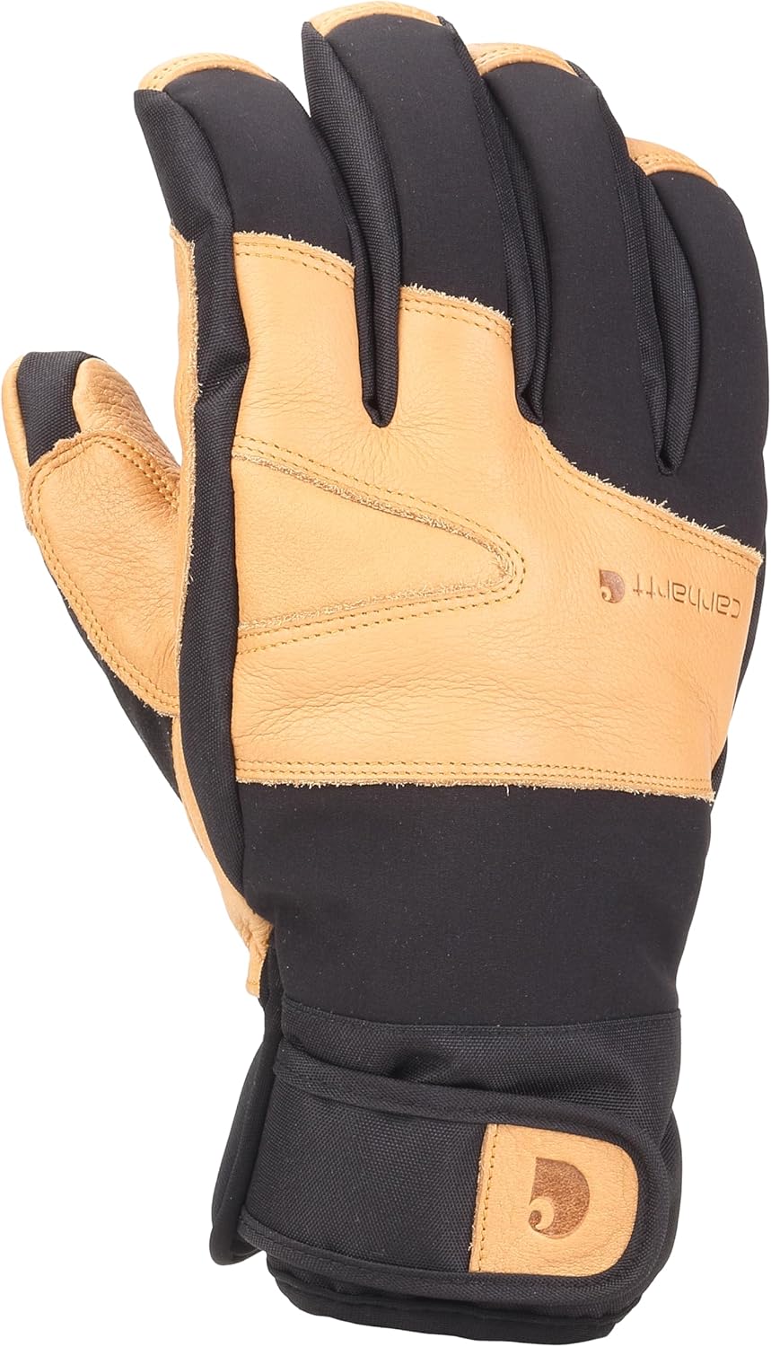 

Мужские зимние перчатки Carhartt A704 Dex Cow Grain, Black/Brown