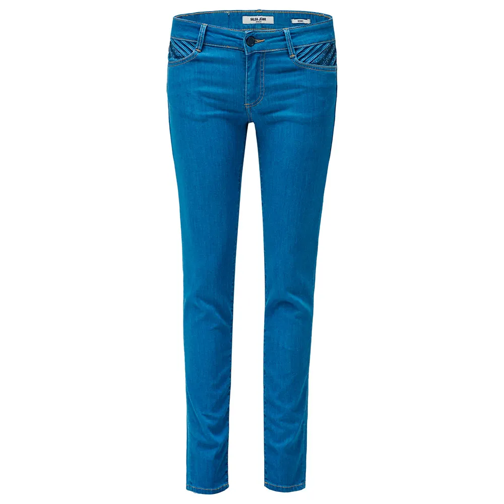 

Джинсы Salsa Wonder Push Up Skinny Fit, синий