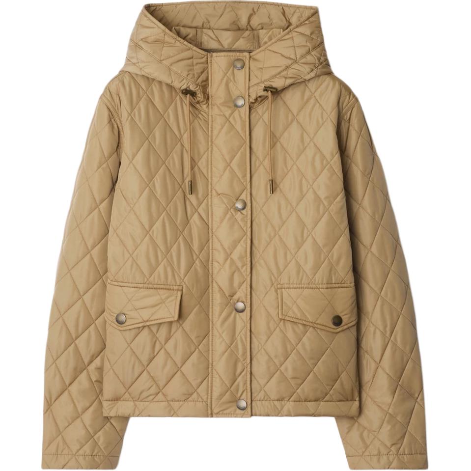 

Burberry Короткая стёганая куртка, Linen