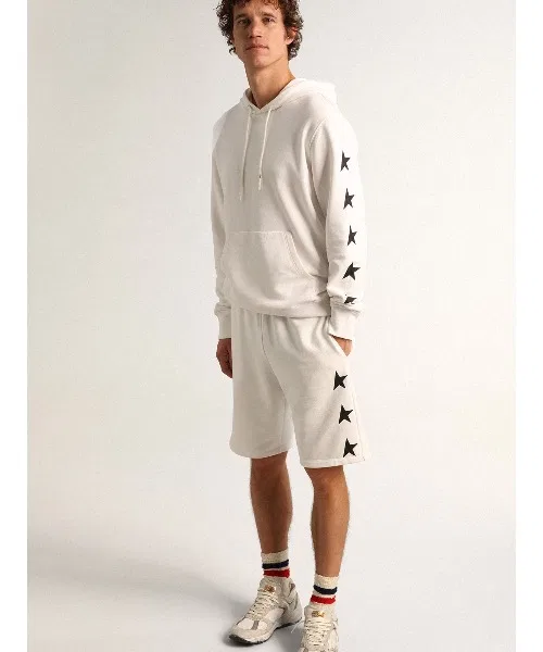 Мужские шорты GOLDEN GOOSE STAR/ M S SHORTS DIEGO WIDE LEG BOXING — фото 3