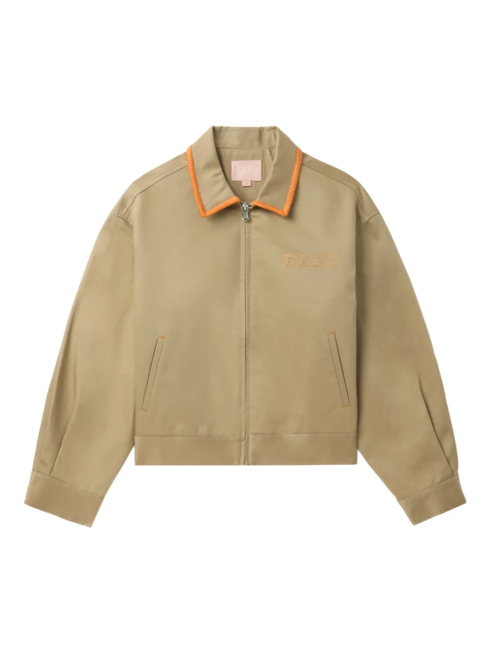 

Куртка на молнии с вышивкой BAPY BY *A BATHING APE, коричневый