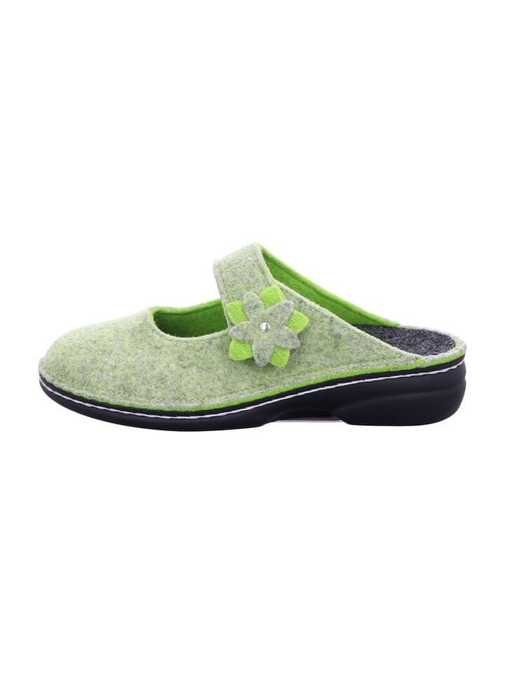 Тапочки Finn Comfort, зеленый