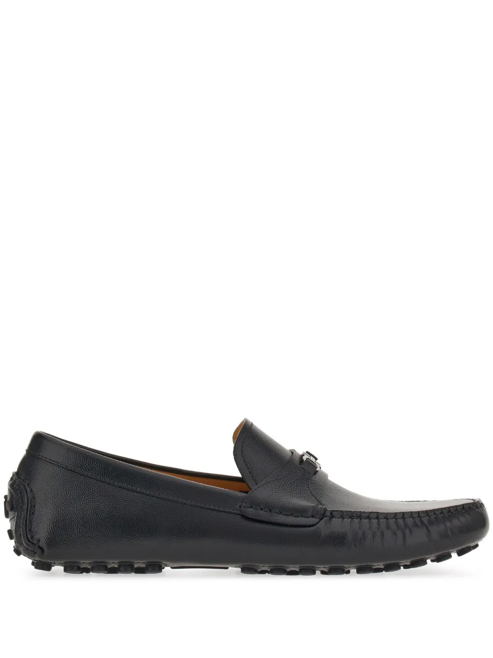 

Лоферы с пряжкой Gancini Ferragamo, коричневый