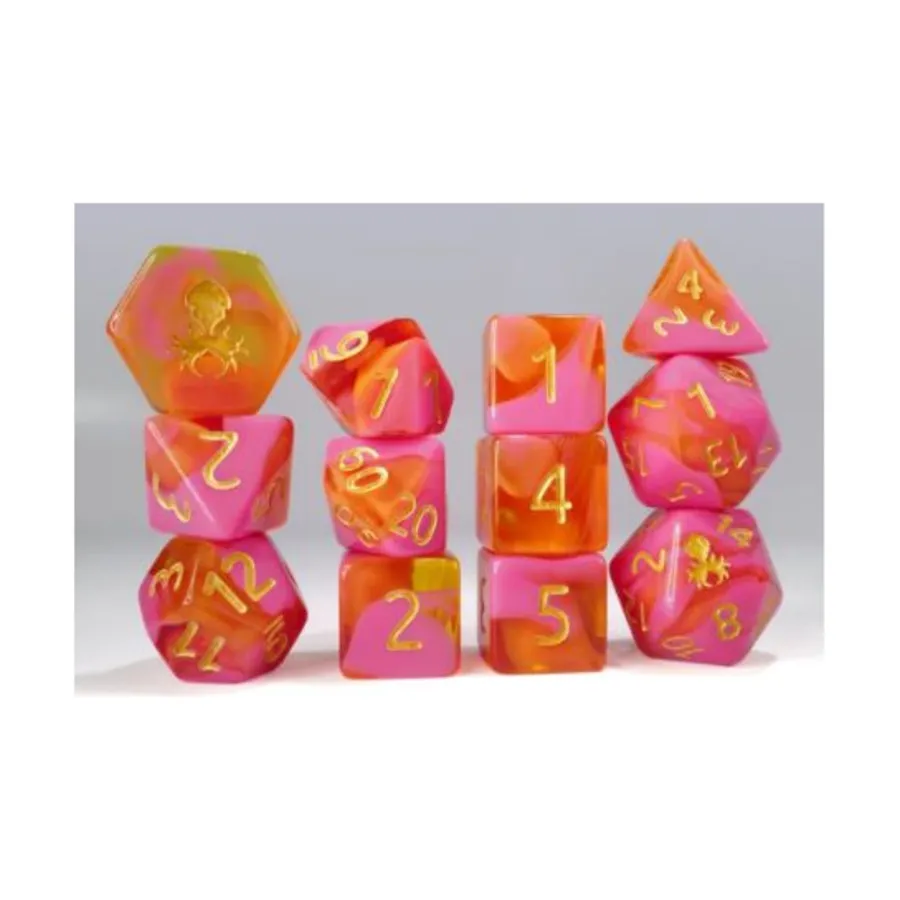 

Набор Poly — оранжевый и розовый с золотом (12), Poly Sets - Gummi