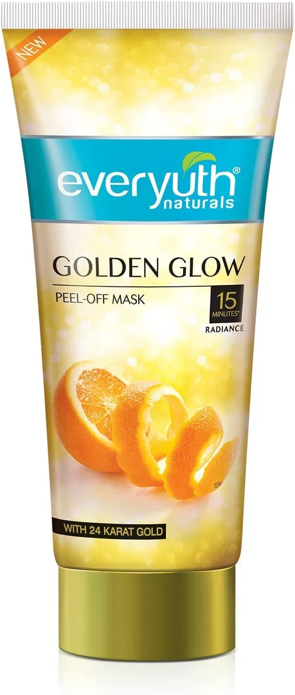 Маска для лица Everyuth — Naturals Advanced Golden Glow с 24K золотом, 90 г