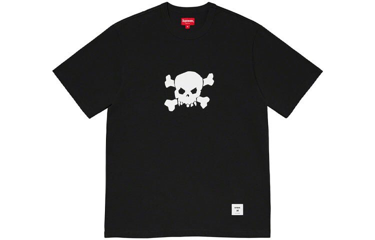 

Футболка Supreme Skull, белый / черный