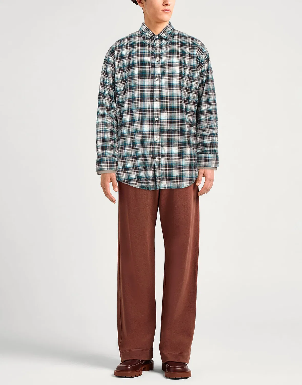Рубашка фланелевая DSQUARED2 Deep Teal — фото 2