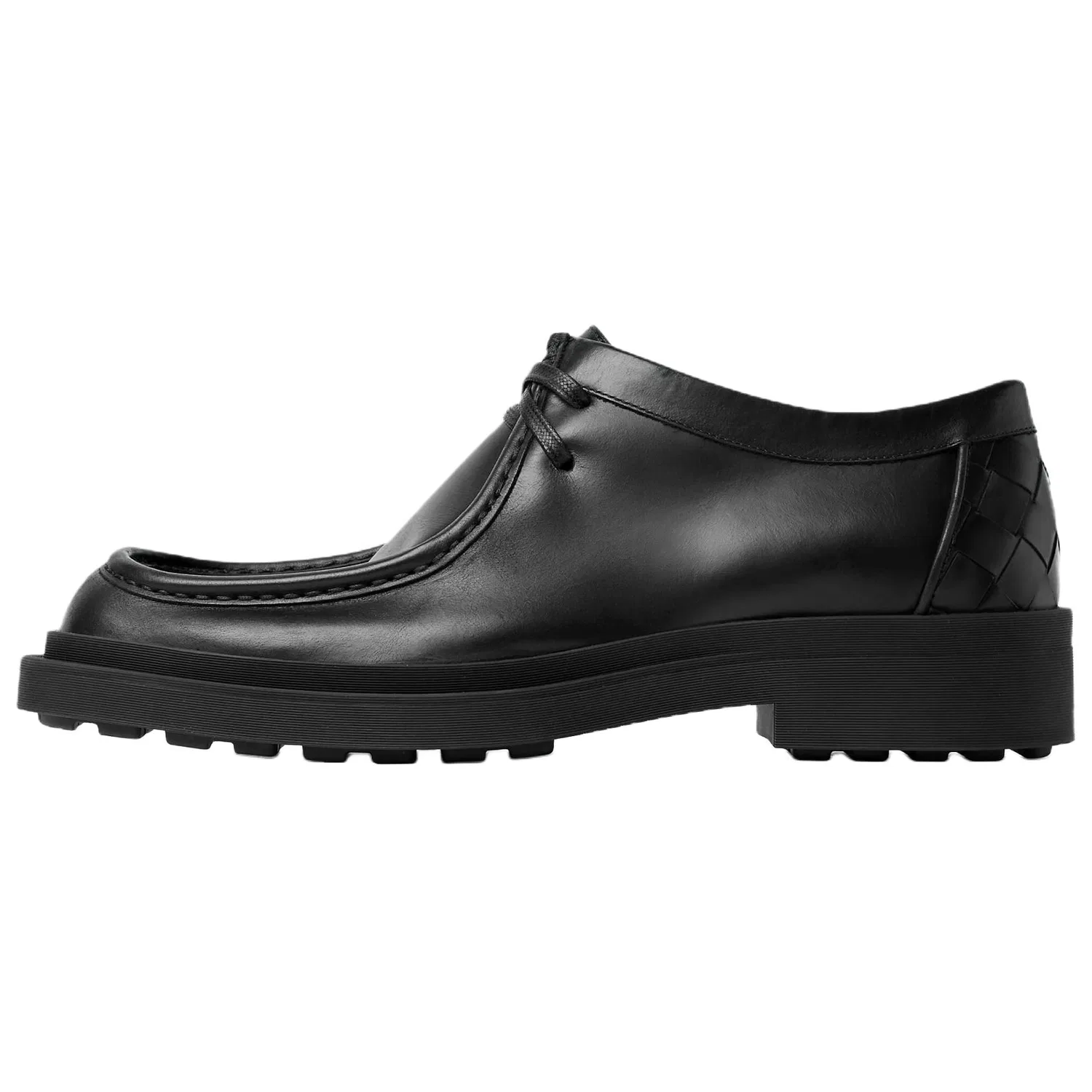 Casual туфли на каблуке 4 см Bottega Veneta черный