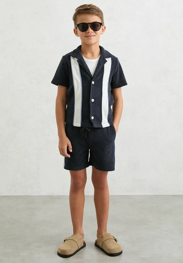 Рубашка rubus block cuban Reiss, Navy/White