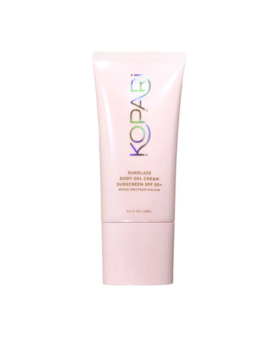 Солнцезащитный гель-крем для тела Sunglaze с SPF 50+, 100 мл Kopari Beauty