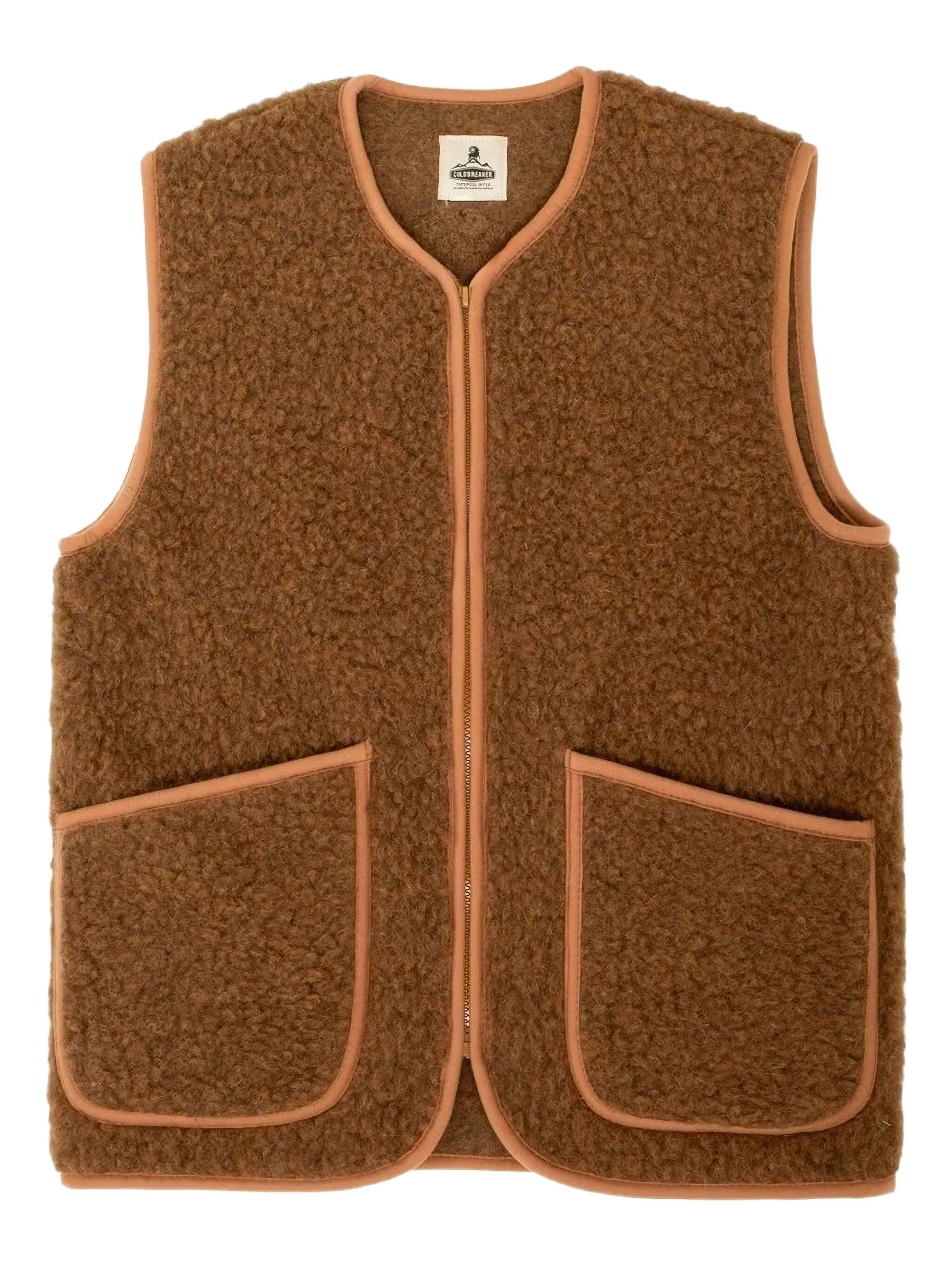 

Жилет с окантовкой Cold Breaker, коричневый